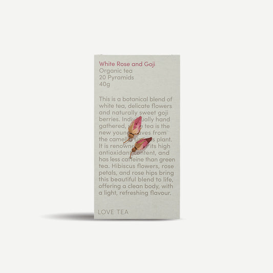 Love Tea - White Rose & Goji 20 bags