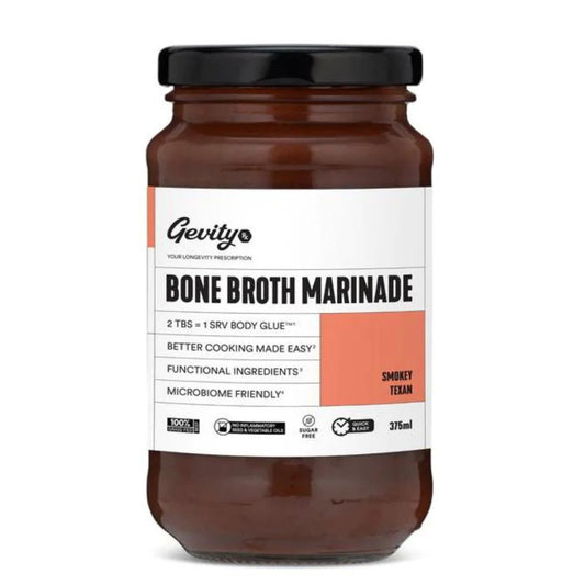 Gevity Rx - Bone Broth Marinade Smokey Texan 375ml