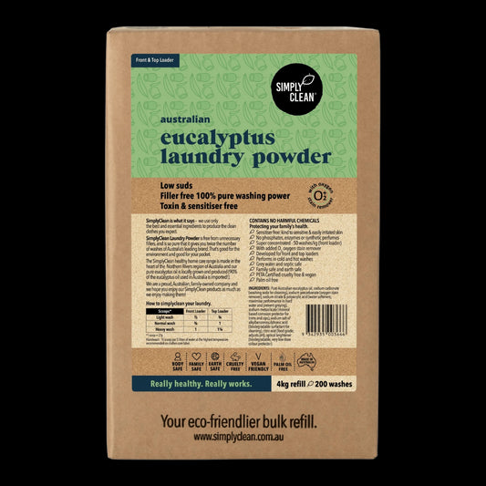 Simply Clean - Eucalyptus Powder 4kg