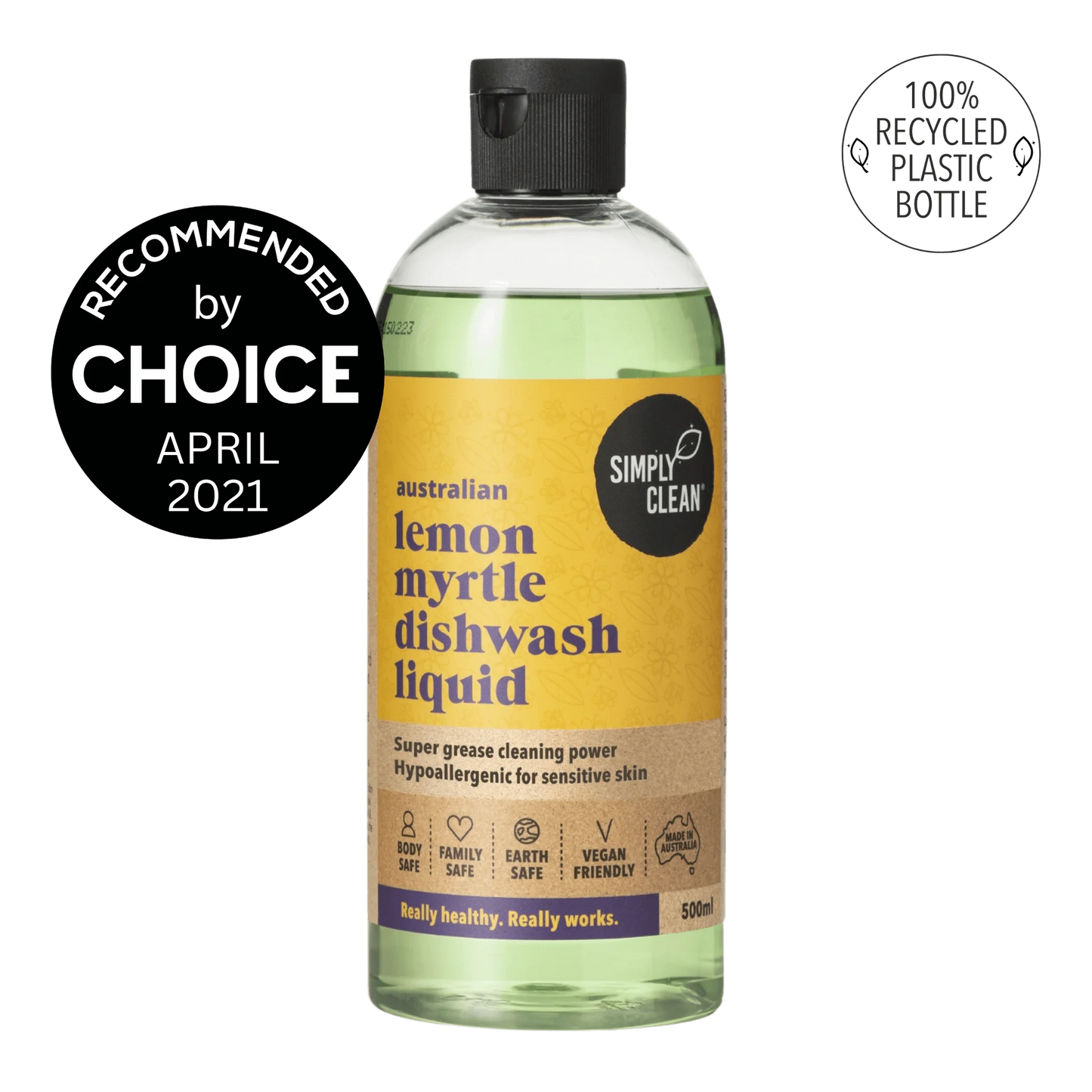 Simply Clean - Dishwash Liquid 500ml