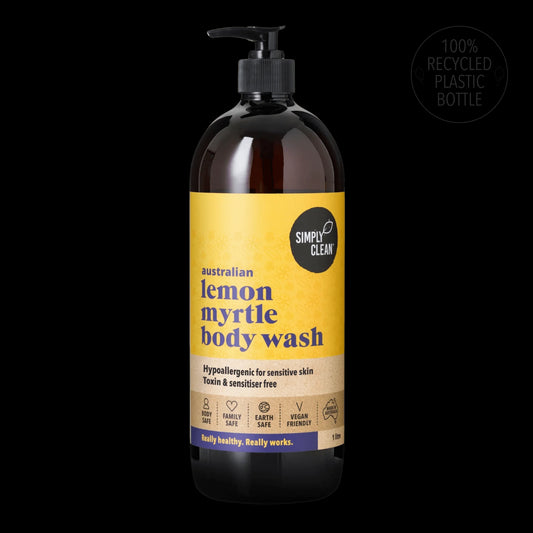 Simply Clean - Lemon Myrtle Body Wash 1lt