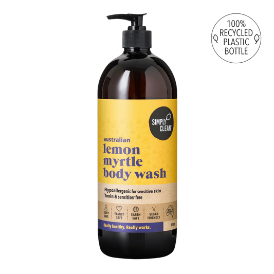 Simply Clean - Lemon Myrtle Body Wash 1lt