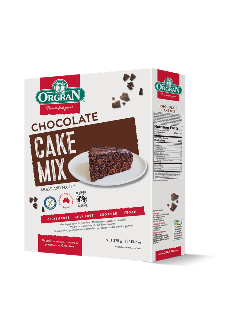Orgran - Chocolate Cake Mix 375g