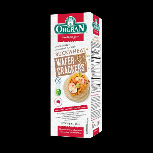 Orgran - Buckwheat Wafer Crackers 100g