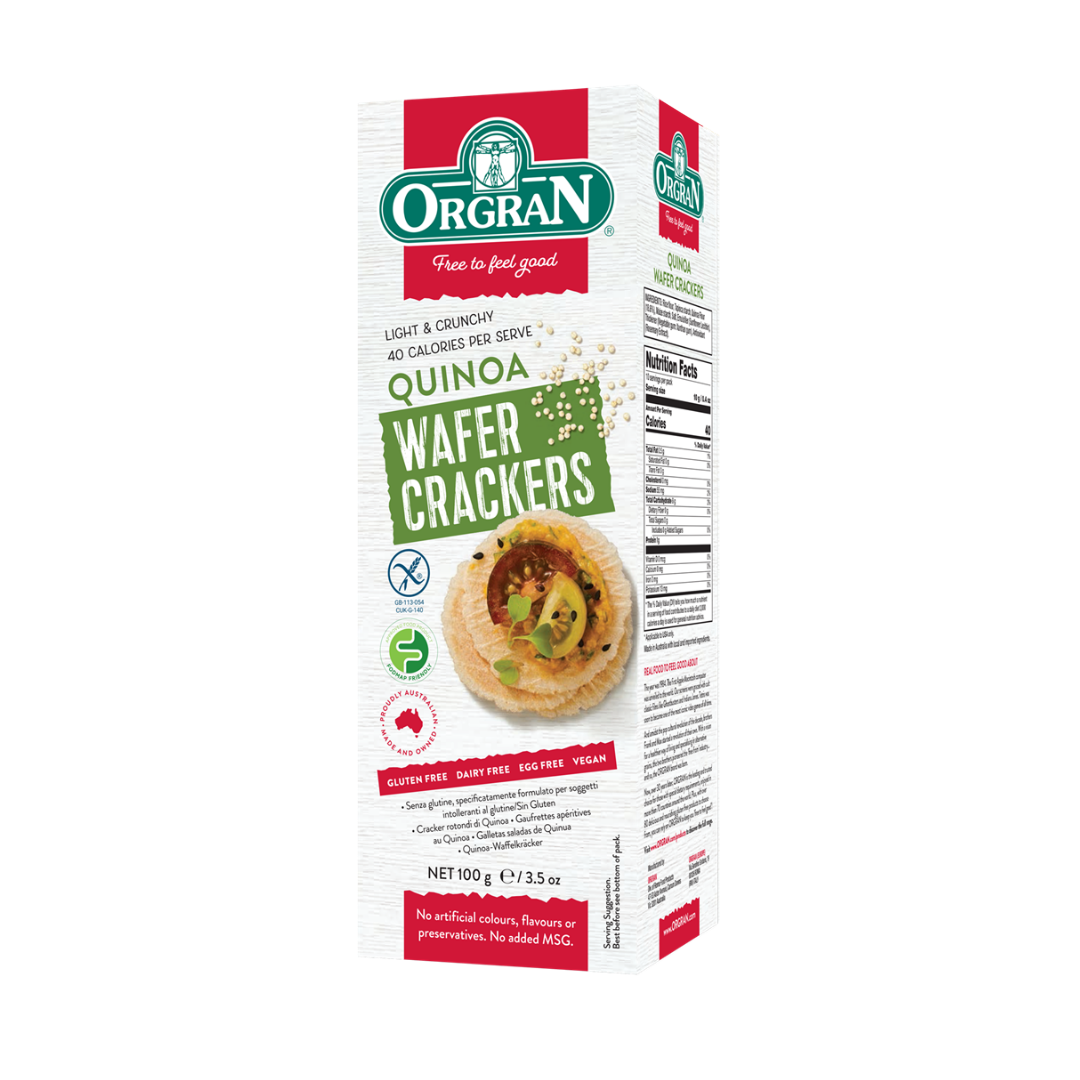 Orgran - Quinoa Wafer Crackers 100g