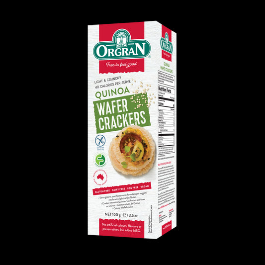 Orgran - Quinoa Wafer Crackers 100g