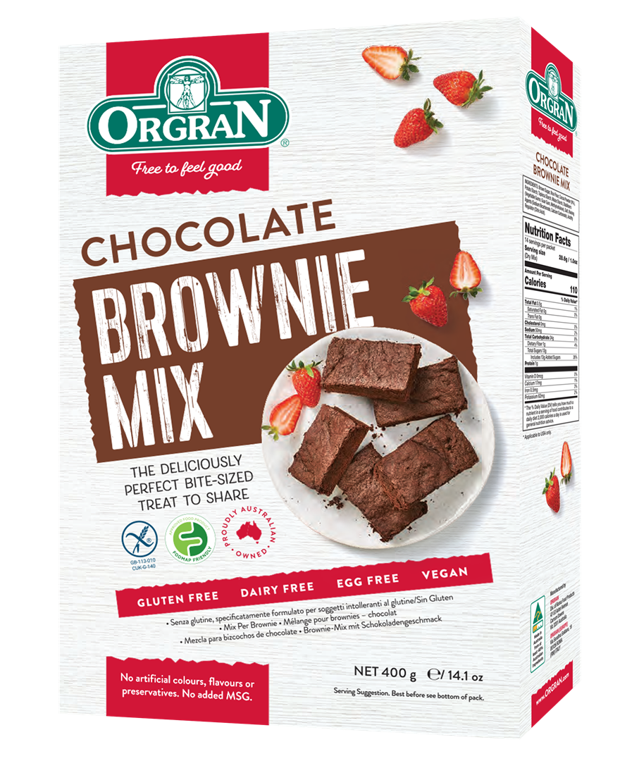 Orgran - Chocolate Brownie Mix
