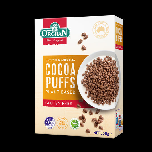 Orgran - Cocoa Puffs 300g