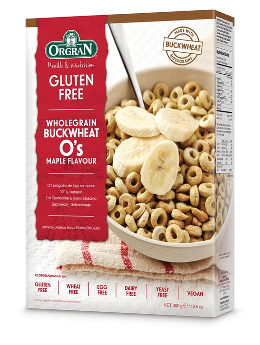 Orgran - Gluten Free Os Buckwheat Maple Flavour 300g