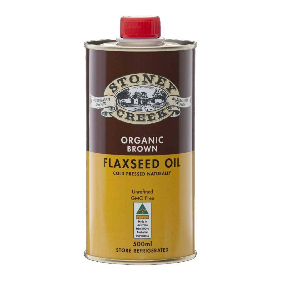 Stoney Creek - Organic Brown Flaxseed Oil 500ml