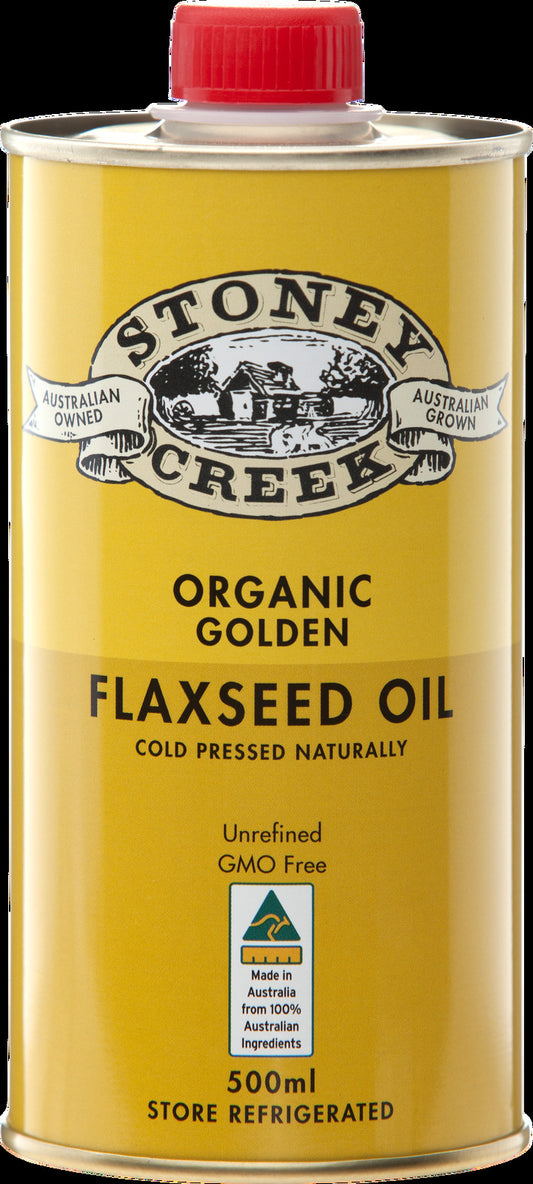Stoney Creek - Organic Golden Flaxseed Oil 500ml