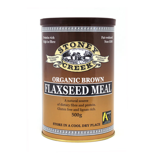 Stoney Creek - Organic Flaxseed Meal Brown 500g