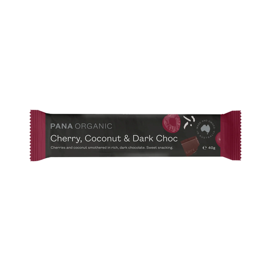 Pana - Cherry Coconut Darkchocbar 40g