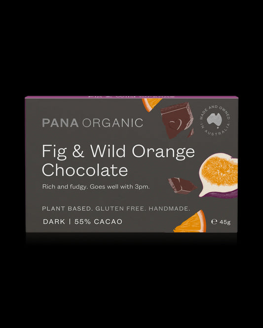 Pana - Raw Chocolate Fig And Wild Orange 45g