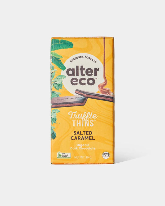 Alter Eco - Thins Salted Caramel 84g