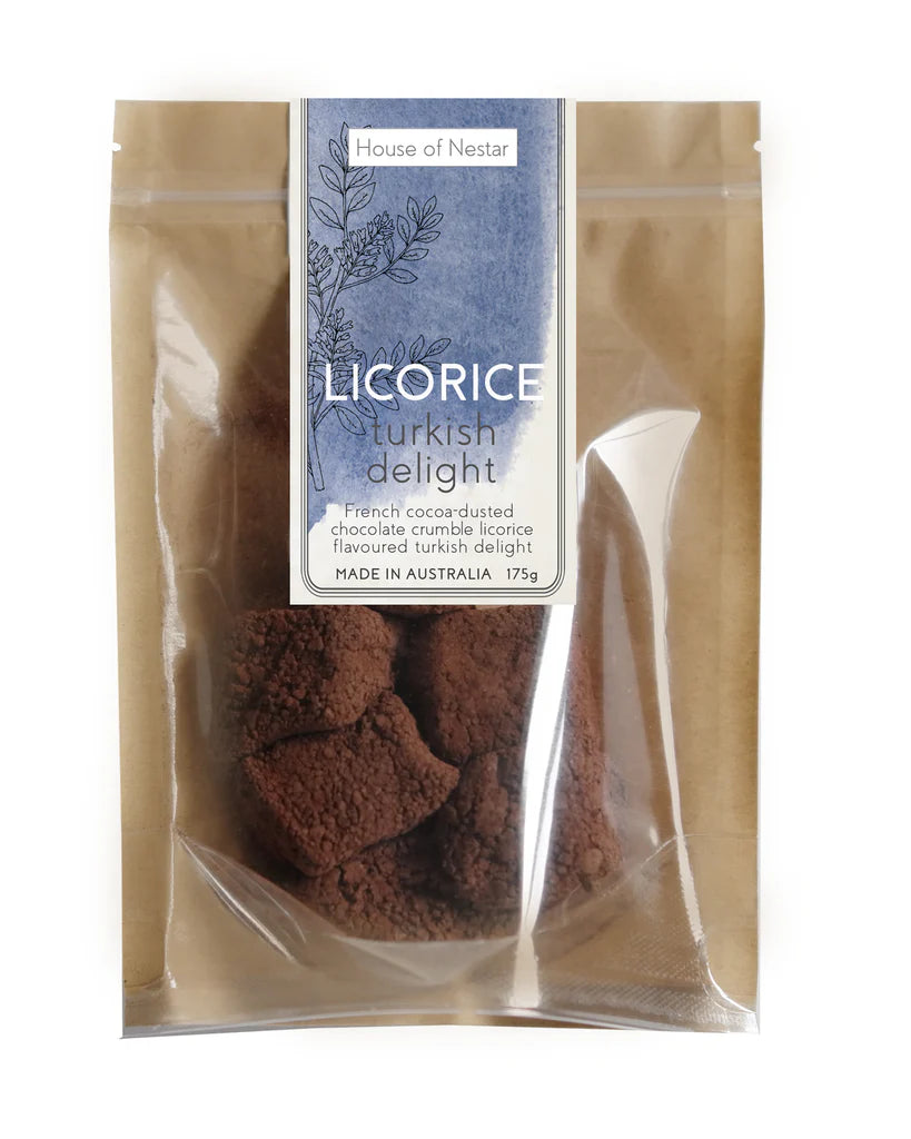 House Of Nestar - Licorice Turkish Delight 175g