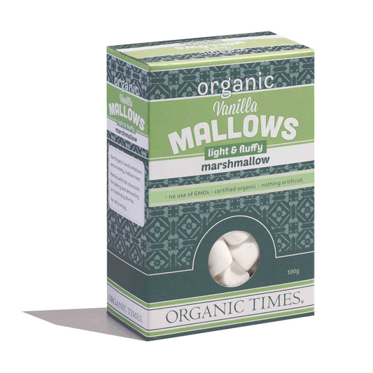 Organic Times - Vanilla Marshmallows 100g