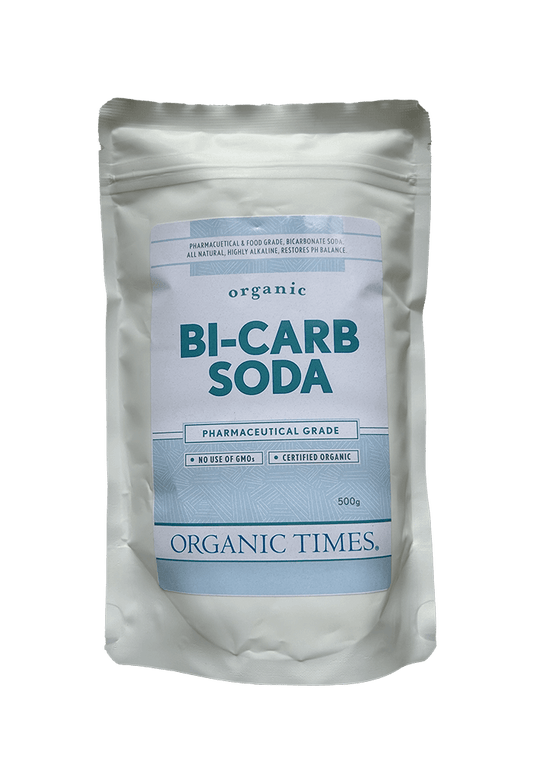 Organic Times - Bi-carb Soda 500g