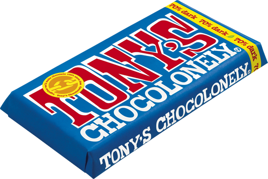 Tony's Chocolonely - Choc 70% Dark 180g