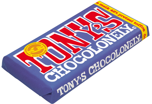 Tony's Chocolonely - Dark Chocolate Pretzel Toffee