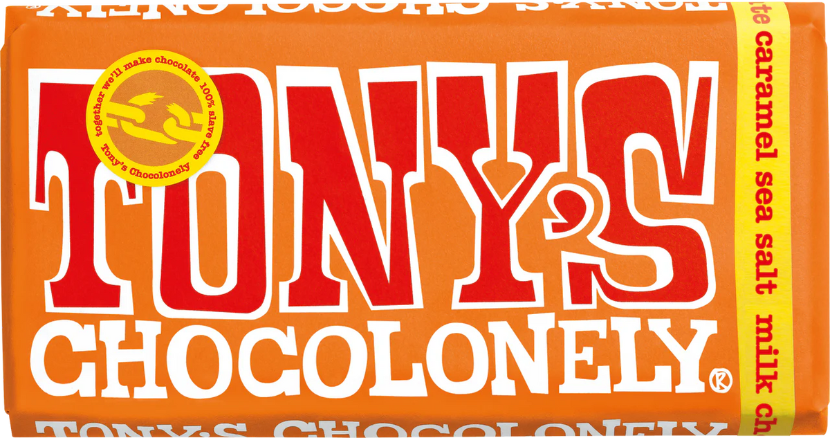 Tony's Chocolonely - Choc Milk Caramel Sea Salt 47g