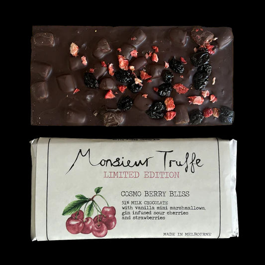 Monsieur Truffe - Milk 51% Cherry Bliss 90g