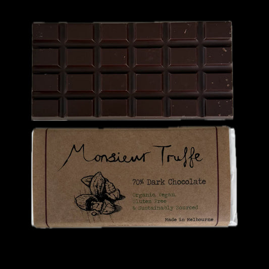 Monsieur Truffe - Dark 70% Chocolate 80g