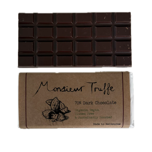 Monsieur Truffe - Dark 70% Chocolate 80g
