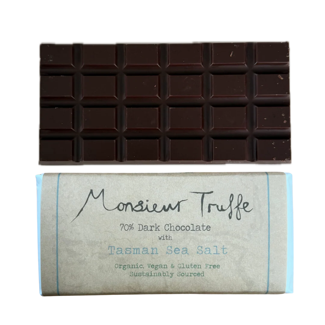 Monsieur Truffe - Dark 70% Tasman Salt 80g