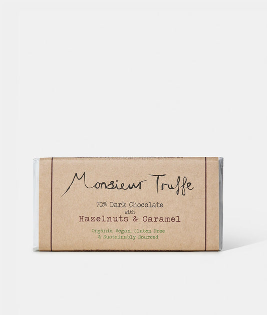 Monsieur Truffe - Caramel & Hazelnut 70% Dark Chocolate