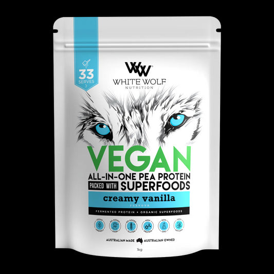 White Wolf - Whey Prot Vanilla 990g