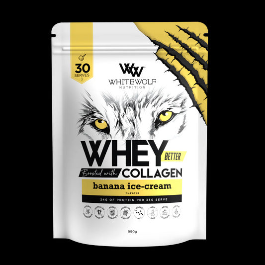 White Wolf - Whey Protein Banana 990g