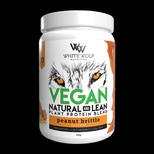 White Wolf - Natural Lean Protein Peanut 900g