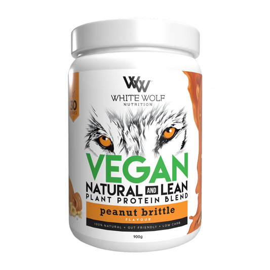 White Wolf - Natural Lean Protein Peanut 900g