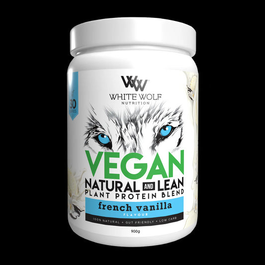 White Wolf - Natural Lean Protein Vanilla 900g