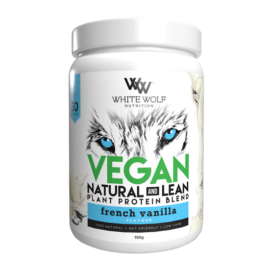White Wolf - Natural Lean Protein Vanilla 900g