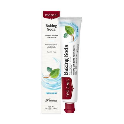 Red Seal - Toothpaste Baking Soda Fresh Mint 100g
