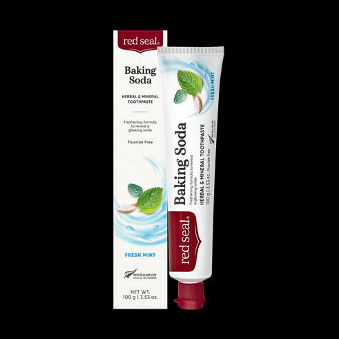 Red Seal - Toothpaste Baking Soda Fresh Mint 100g