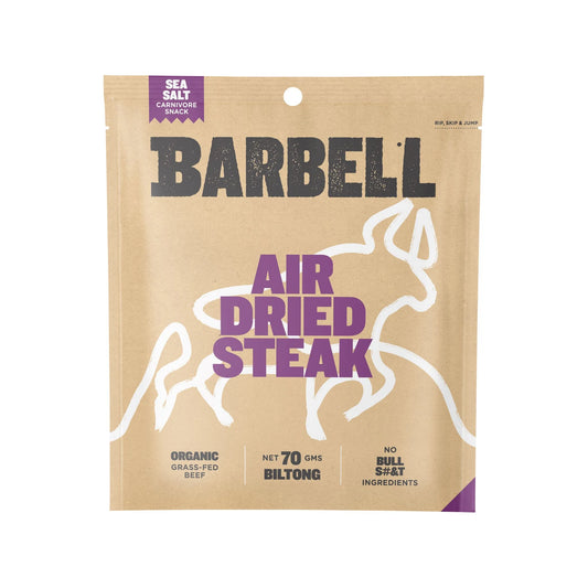 Barbell - Sea Salt Steak (jerky) 70g
