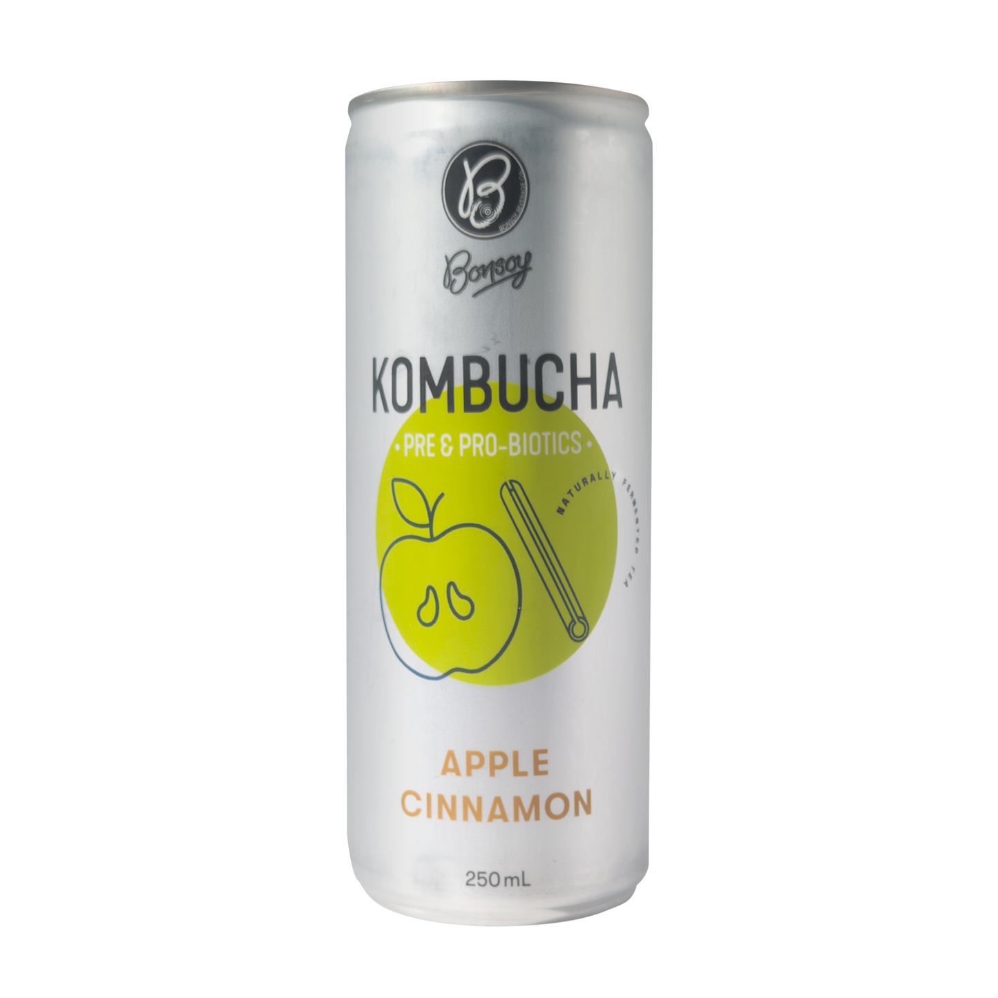 Bonsoy - Apple Cinnamon Kombucha 250m