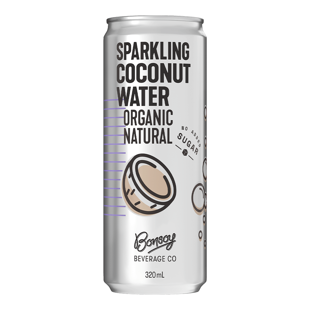 Bonsoy - Coconut Water Natural Carton of 12 320ml