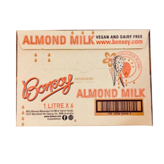 Bonsoy - Almond Slab 6 X 1lt