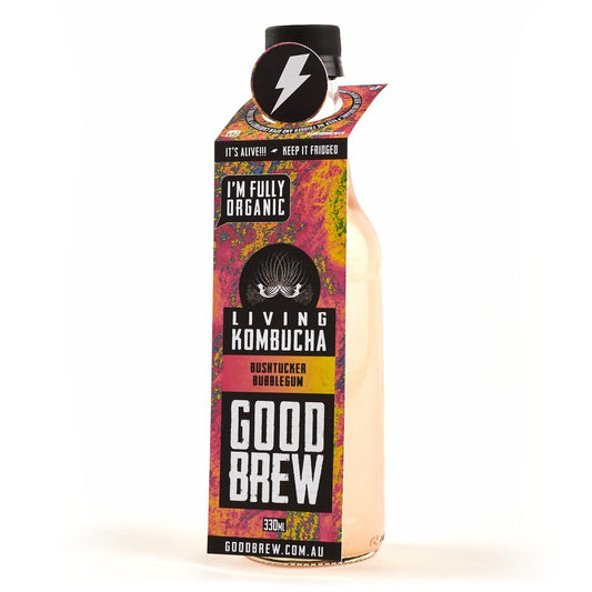 Good Brew - Kombucha Bushtucker Bubblegum 330ml