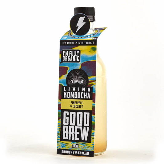 Good Brew - Kombucha Pineapple Coconut 330ml