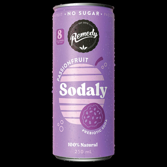 Remedy Sodaly - Passionfruit 250ml