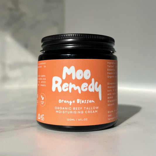 Moo Remedy - Orange Blossom Tallow Cream 120ml