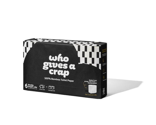 Who Gives A Crap - Bamboo Toilet Paper 6 Pack