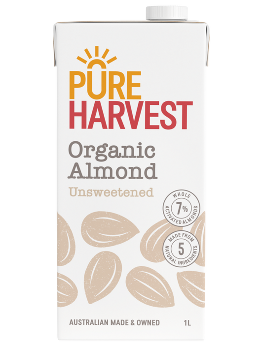 Pure Harvest - Unsweetened Almond Milk 1lt