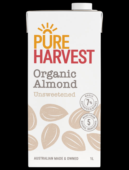 Pure Harvest - Unsweetened Almond Milk 1lt