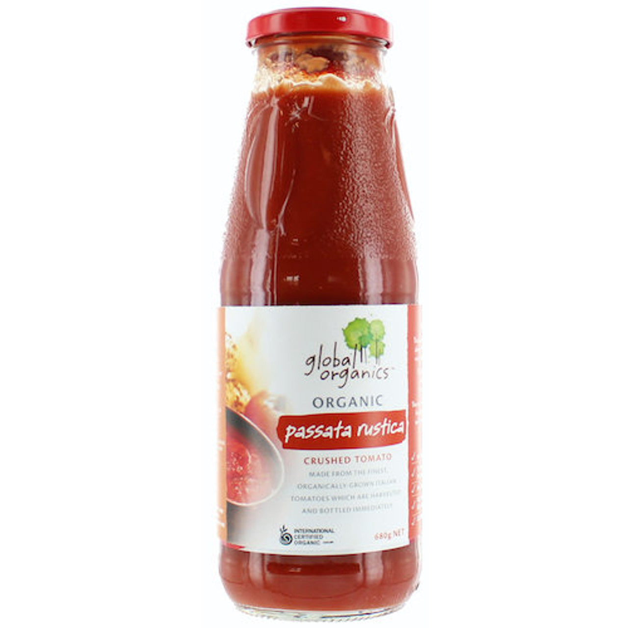 Global Organics - Passata Rustica (Crushed) 680g